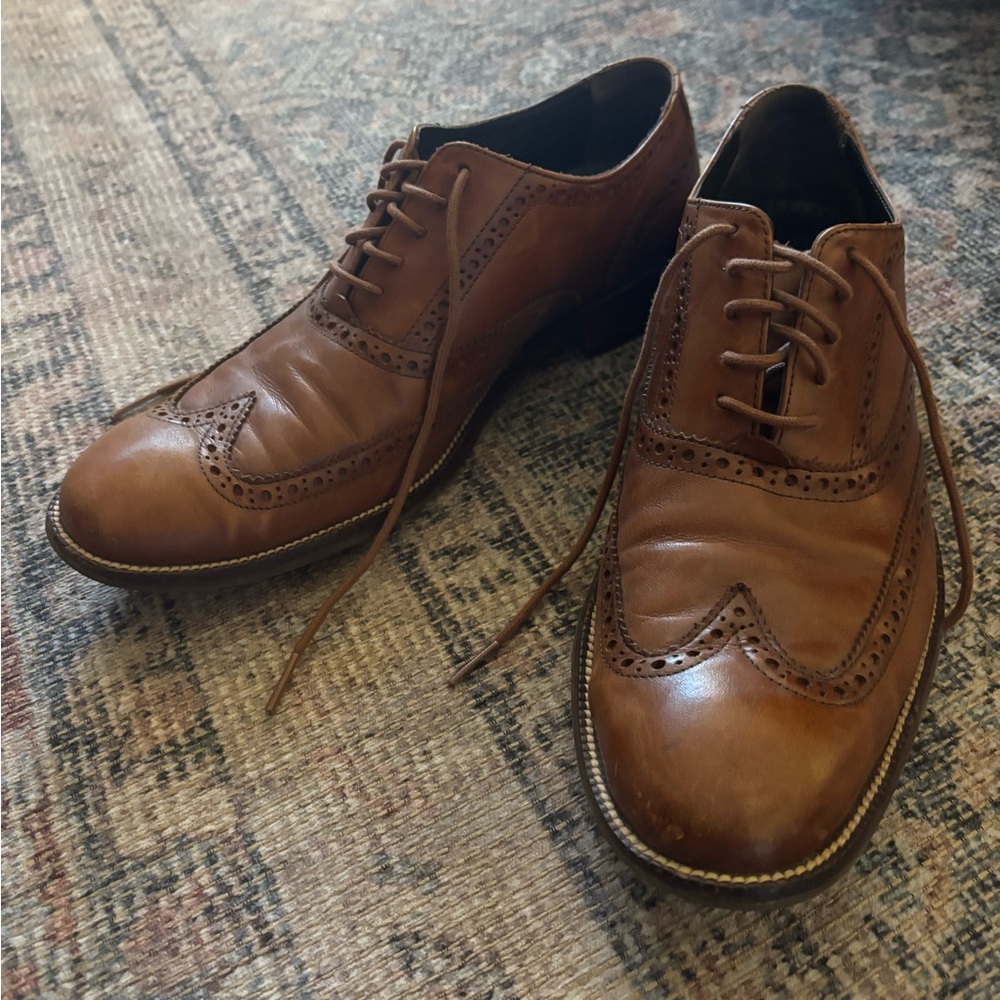 Cole Haan Brown Leather Men's Brogues